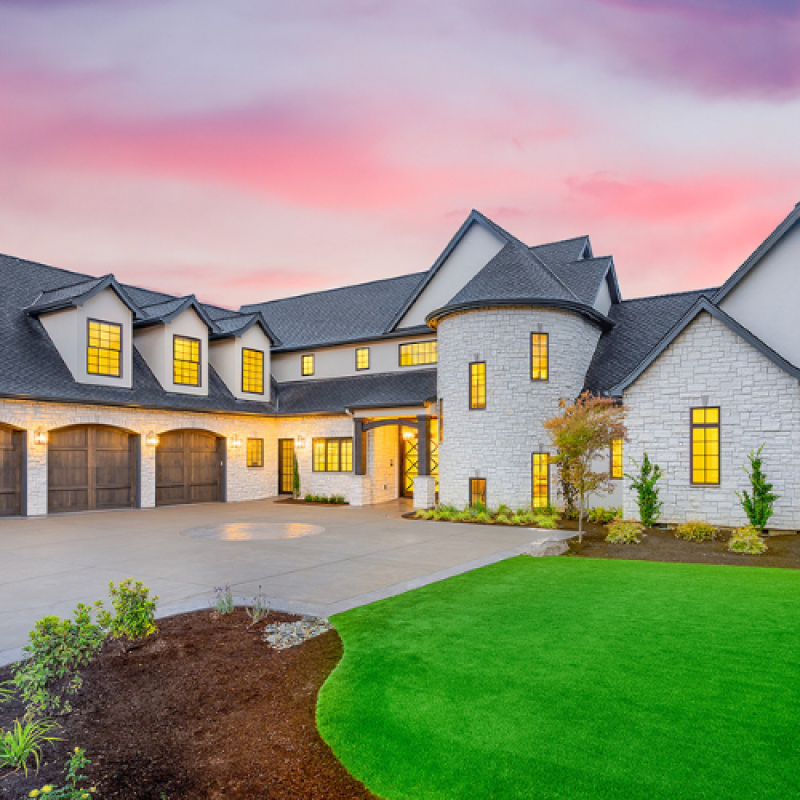 real estate front
